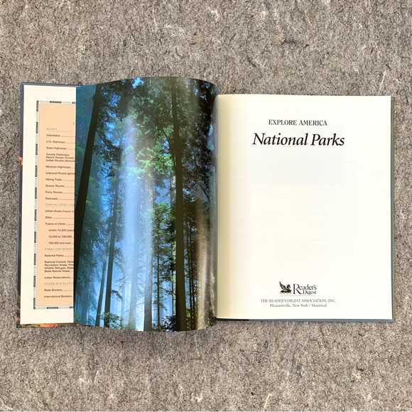 vintage National Parks Readers Digest Explore America hardcover book - Picture 6 of 16